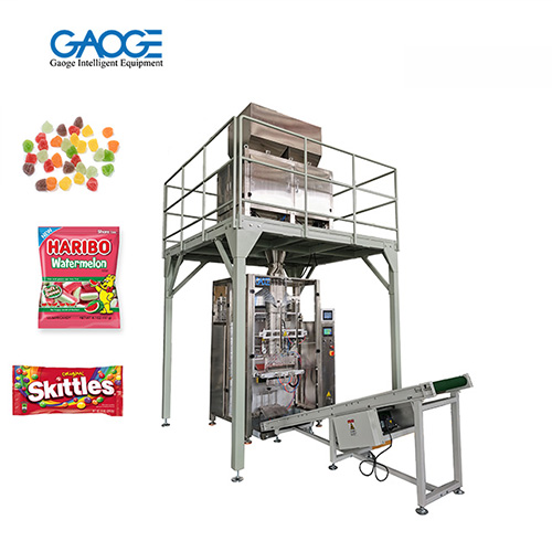 machine d'emballage d'ensacheuse de bonbons et de confiserie