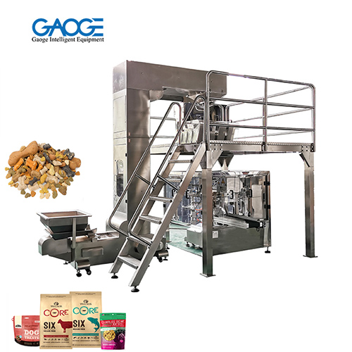 machine d'emballage d'aliments et de friandises pour animaux de compagnie